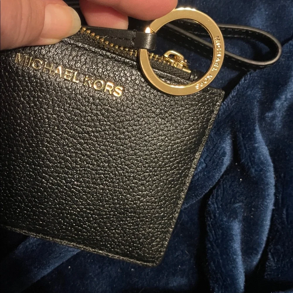 Michael Kors Black Wristlet